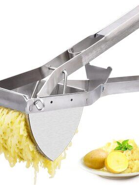 Potato Ricer Triangle Stainless Steel Potato Masher(1 Pack)